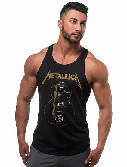metallica mens tank