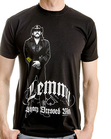Motorhead t-shirt, Lemmy Sharp Dressed Man, men´s