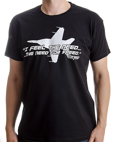 Top Gun t-shirt, I Feel The Need For Speed, men´s