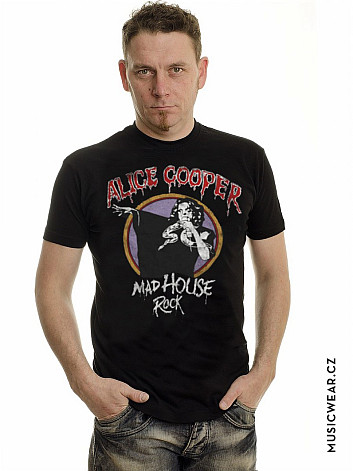 Alice Cooper t-shirt, Mad House Rock, men´s