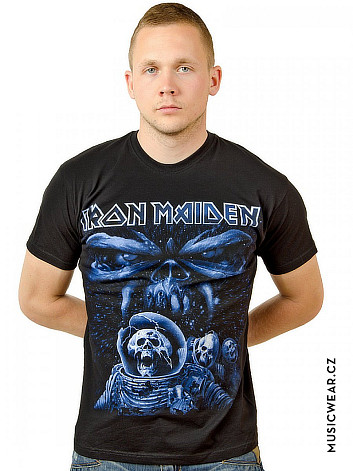Iron Maiden t-shirt, Final Frontier Blue Album Spaceman, men´s
