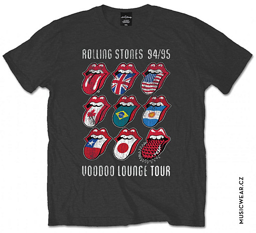 Rolling Stones t-shirt, Voodoo Lounge Tongues, men´s