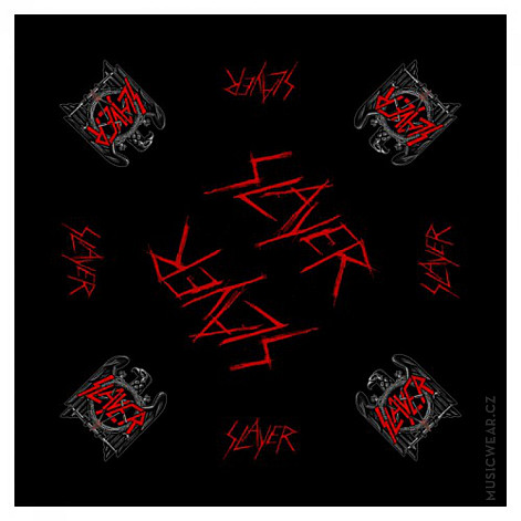 Slayer scarf, Black Eagle 55 x 55cm