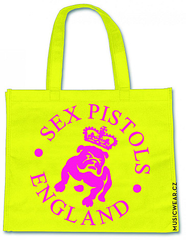 Sex Pistols ekologická sopping bag, Bulldog Logo
