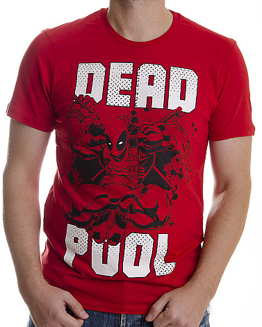 Deadpool t-shirt, Deadpool Red, men´s