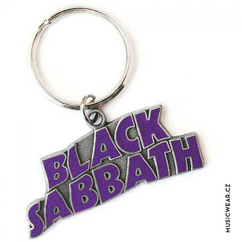 Black Sabbath keychain, Wavy Logo