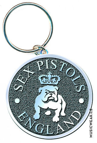 Sex Pistols keychain, Bull Dog