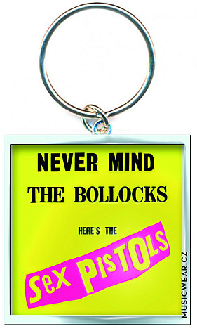 Sex Pistols keychain, Never Mind the Bollocpcs
