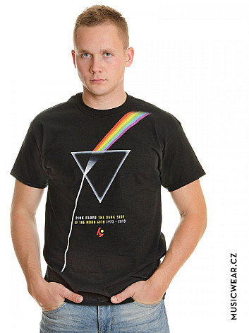 Pink Floyd t-shirt, DSOTM 40th Angled Prism, men´s