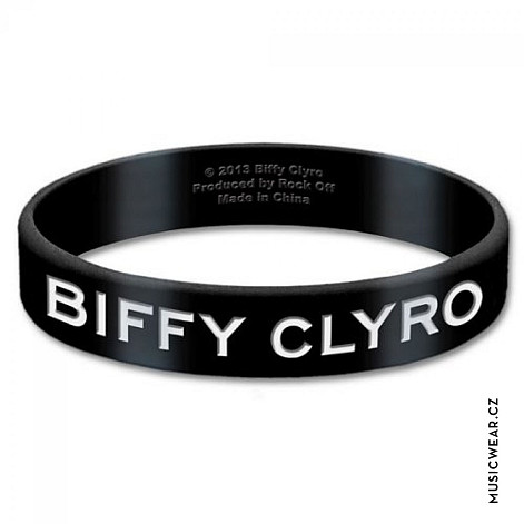 Biffy Clyro silikonový bracelet, Logo
