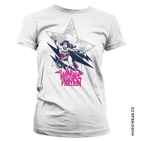 Wonder Woman t-shirt, Wonder Woman Flying Girly, ladies