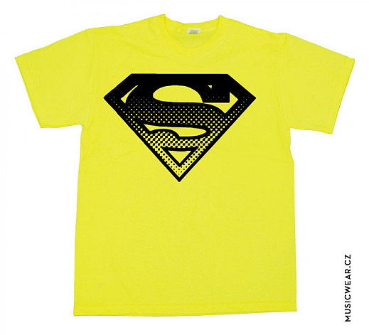 Superman t-shirt, Halftone Shield, men´s