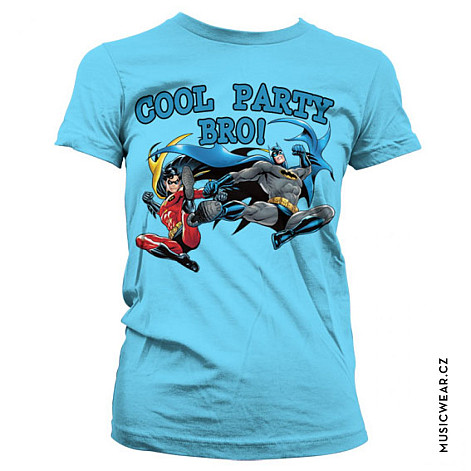 Batman t-shirt, Cool Party Bro! Girly, ladies