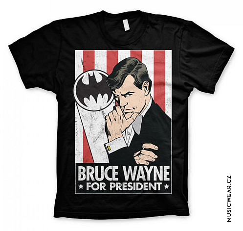 Batman t-shirt, Bruce Wayne For President, men´s