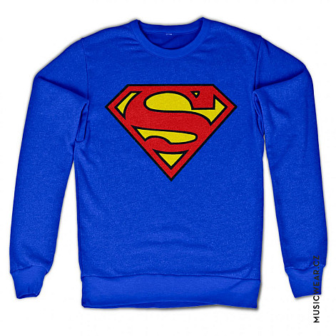 Superman mikina, Shield Sweatshirt Blue, men´s