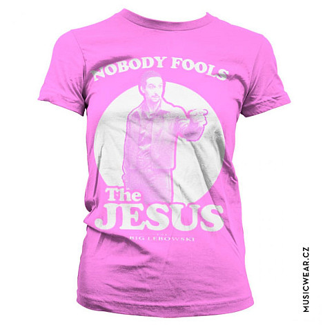 Big Lebowski t-shirt, Nobody Fools The Jesus Girly, ladies