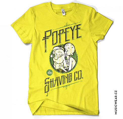 Pepek námořník t-shirt, Popeyes Shaving Co, men´s