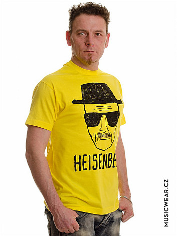 Breaking Bad t-shirt, Heisenberg Sketch Yellow, men´s