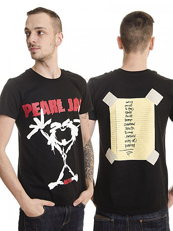 Pearl Jam t-shirt, Stickman, men´s