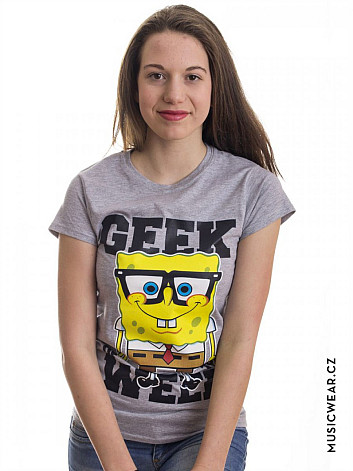 SpongeBob Squarepants t-shirt, Geek Of The Week Girly, ladies