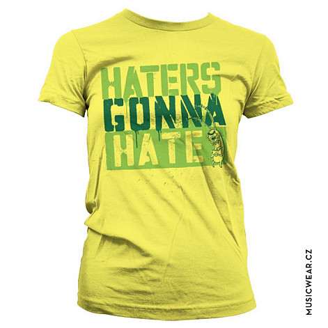 SpongeBob Squarepants t-shirt, Haters Gonna Hate Girly, ladies