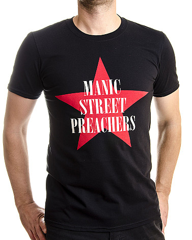Manic Street Preachers t-shirt, Red Star, men´s