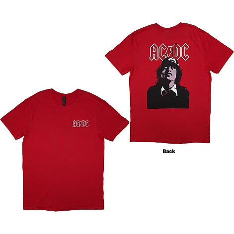 AC/DC t-shirt, Mini Logo / Lock Up Your Daughters BP Red, men´s