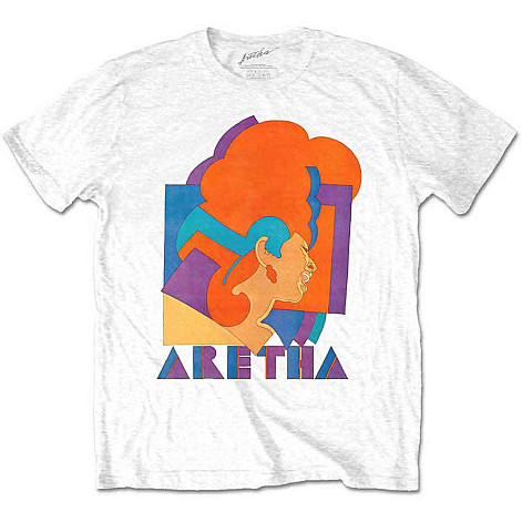 Aretha Franklin t-shirt, Milton Graphic White, men´s