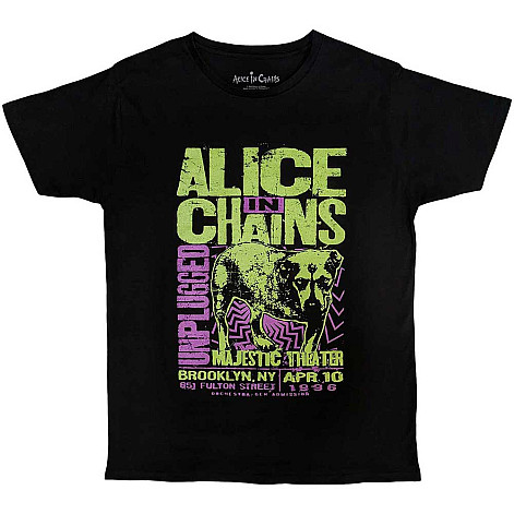 Alice in Chains t-shirt, Unplugged Dog Black, men´s