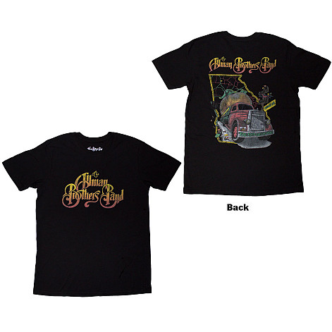 Allman Brothers t-shirt, Road Goes On BP Black, men´s