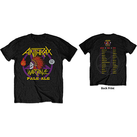 Anthrax t-shirt, War Dance Paul Ale WT 2018, men´s