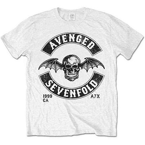 Avenged Sevenfold t-shirt, Moto Seal White, men´s
