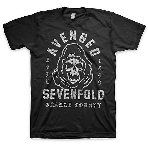 Avenged Sevenfold t-shirt, So Grim Orange County, men´s