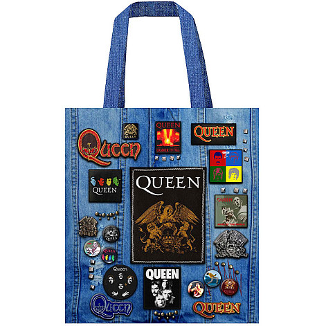 Queen sopping bag Eco PES 40x40 cm/260g, Crest Multicolor