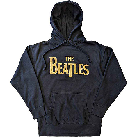 The Beatles mikina, Gold Drop T Logo Navy Blue, men´s