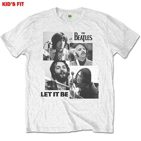 The Beatles t-shirt, Let it Be White, kids