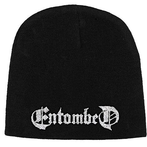 Entombed winter beanie cap, Logo Black, unisex