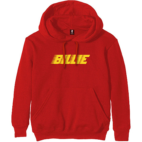 Billie Eilish mikina, Racer Logo Red, men´s