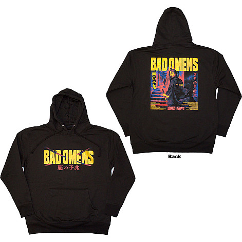Bad Omens mikina, Samurai Woman BP Black, men´s