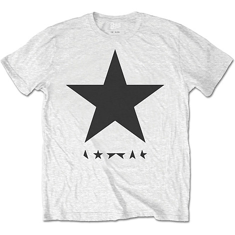 David Bowie t-shirt, Blacpcstar (Black on White), men´s