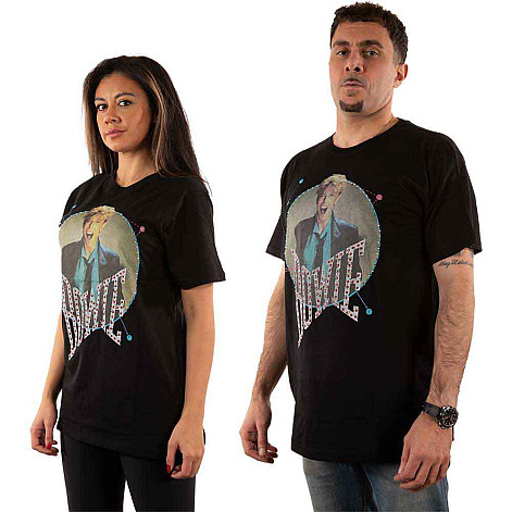 David Bowie t-shirt, Vintage '83 Embellished Black, men´s