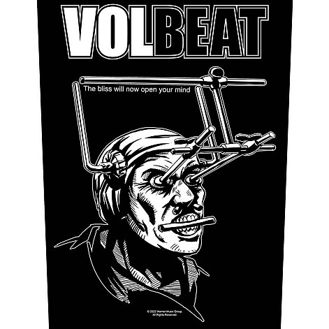 Volbeat back patch CO+PES 30x27x36 cm, Open Your Mind
