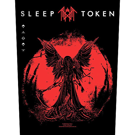 Sleep Token back patch CO+PES 30x27x36 cm, Take Me Back To Eden