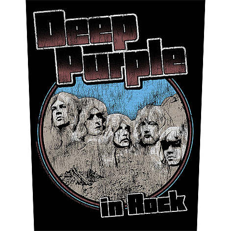 Deep Purple back patch CO+PES 30x27x36 cm, In Rock