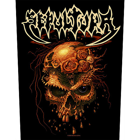 Sepultura back patch CO+PES 30x27x36 cm, Beneath The Remains Black