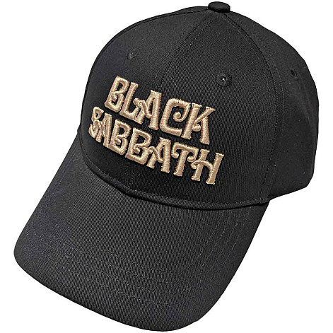 Black Sabbath snapback, Text Logo Black