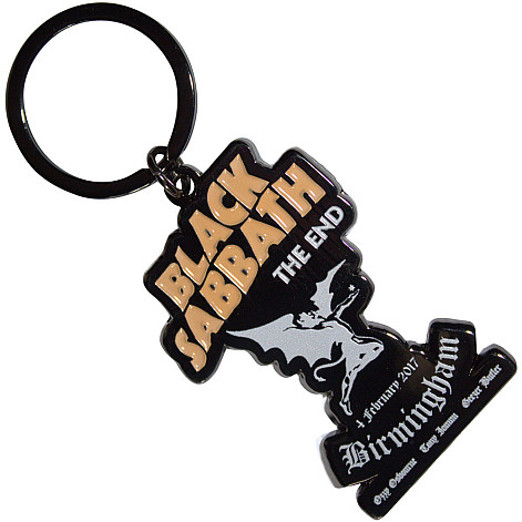 Black Sabbath keychain 55 x 37.5 mm, The End