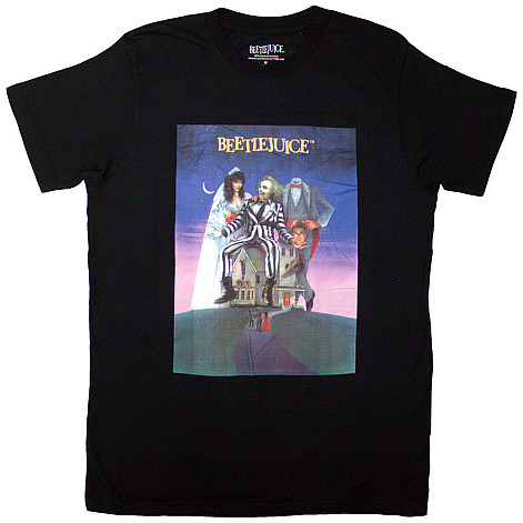 Beetlejuice t-shirt, Movie Poster Black, men´s