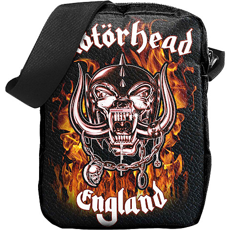 Motorhead Crossbody Bag PES 21/16/5,5 cm, England Fire