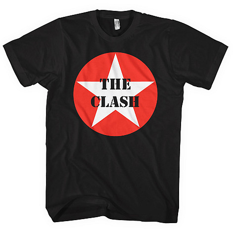 The Clash t-shirt, Star Badge Black, men´s